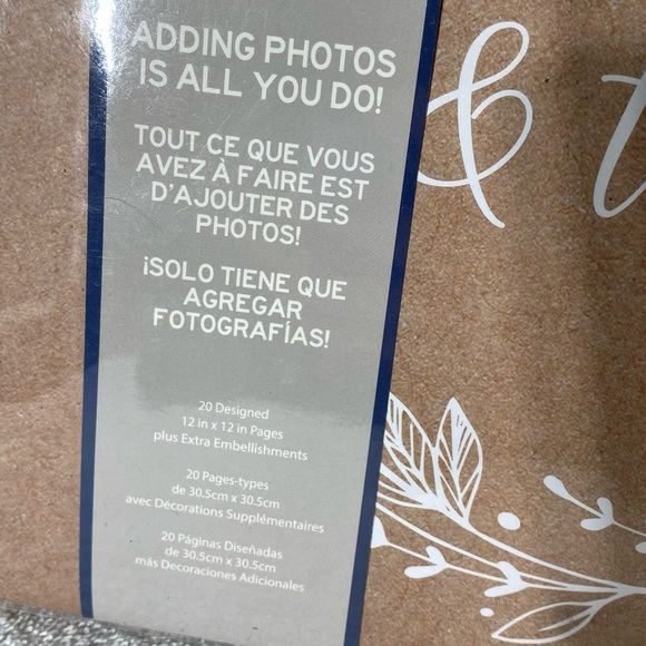 C.R. Gibson 12X12 Complete Scrapbook Wedding Scrapbook - Picture 5 of 14